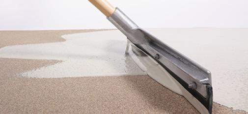 New high-speed floor coating with crack-bridging
