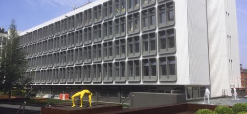 Colour upgrade: Baskerville House after the modernisation project in 2017.