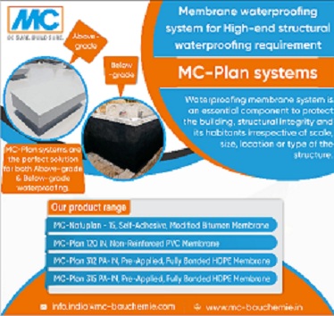 MC-Plan membrane waterproofing system